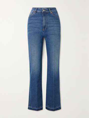 VALENTINO High-rise bootcut jeans