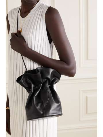 LITTLE LIFFNER Pochette en cuir Vase