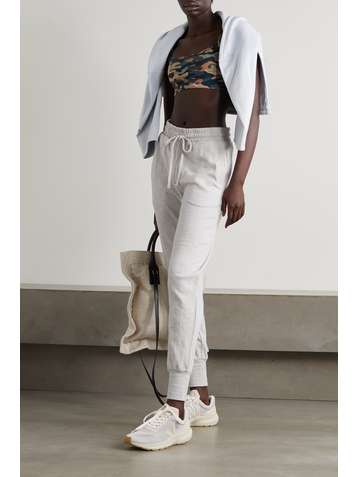 THE UPSIDE Long Island cotton-jersey track pants