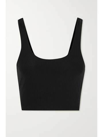 THE UPSIDE Lana cropped ribbed recycled stretch top