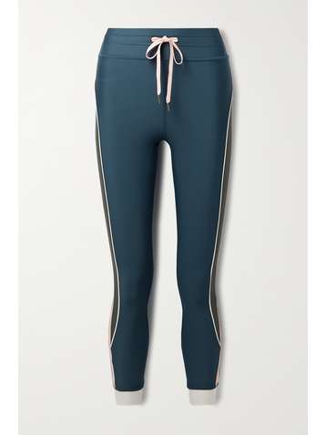 THE UPSIDE Himalaya striped stretch leggings