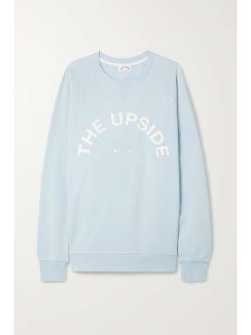 THE UPSIDE Sid printed cotton-jersey sweatshirt