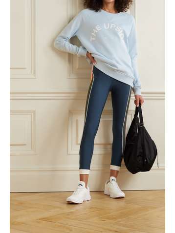 THE UPSIDE Sid printed cotton-jersey sweatshirt