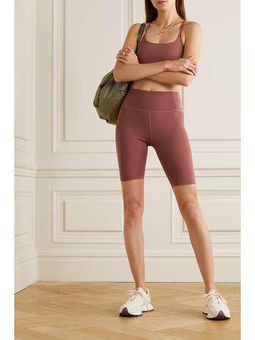 GIRLFRIEND COLLECTIVE Short en tissu recyclé stretch Bike - NET SUSTAIN