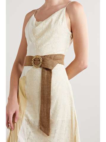 ROSANTICA Cinderella burlap belt