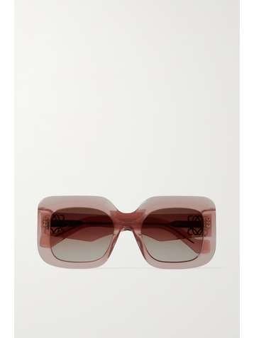 LOEWE Oversized-Sonnenbrille mit eckigem Rahmen aus Azetat