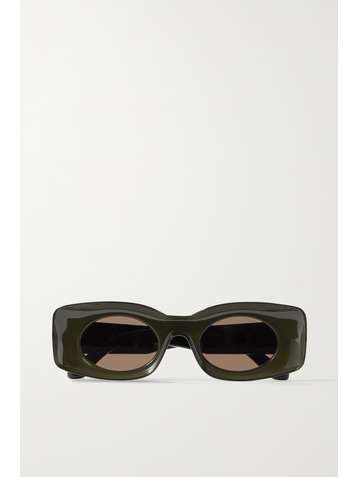 LOEWE + Paula's Ibiza round-frame acetate sunglasses