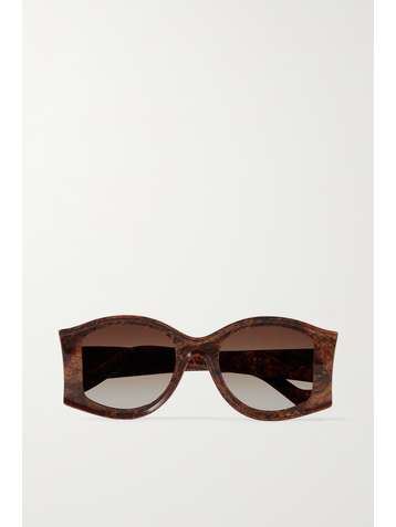 LOEWE + Paula's Ibiza Sonnenbrille mit rundem Rahmen aus Azetat