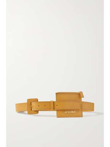 JACQUEMUS Carrée Taillengürtel und Kartenetui aus Leder