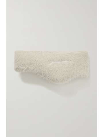JACQUEMUS Neve embroidered fleece headband