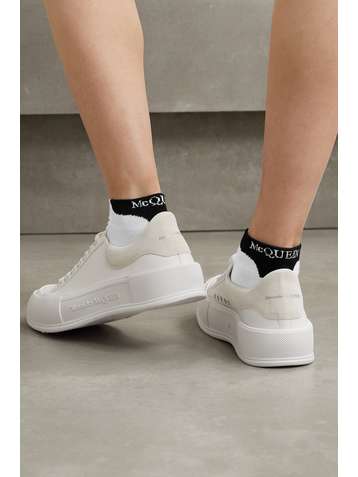 ALEXANDER MCQUEEN Socken aus Jacquard aus einer Baumwollmischung
