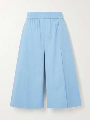 JOSEPH Linen-blend shorts