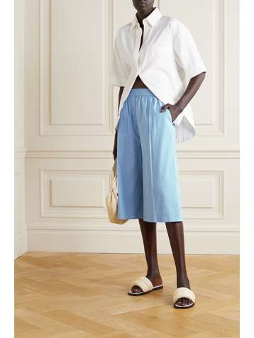 JOSEPH Linen-blend shorts