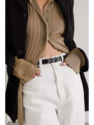 BOTTEGA VENETA Leather waist belt