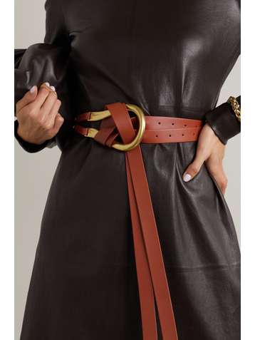 BOTTEGA VENETA Leather waist belt