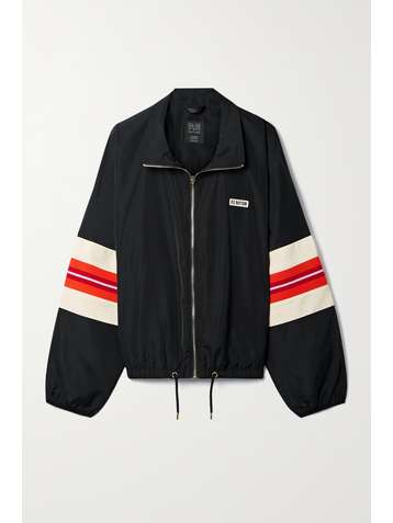 P.E NATION Courtside Jacke aus Shell mit Streifen und Print