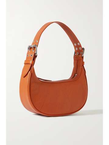 BY FAR Soho textured-leather shoulder bag