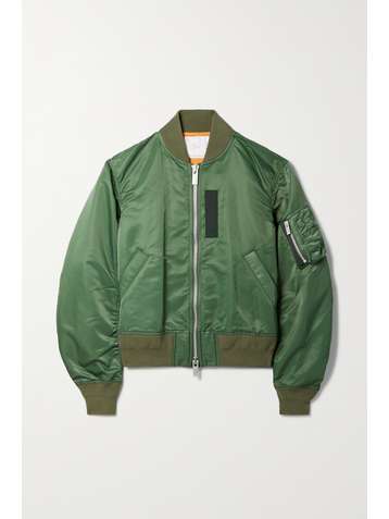 SACAI Bomberjacke aus Shell
