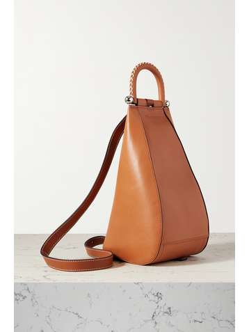 JW ANDERSON Wedge kleine Schultertasche aus Leder