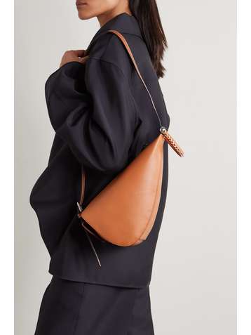 JW ANDERSON Wedge kleine Schultertasche aus Leder