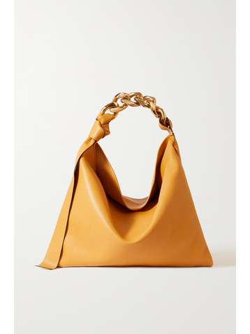 JW ANDERSON Chain large textured-leather tote