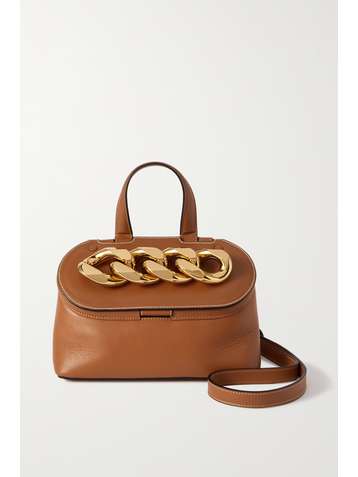 JW ANDERSON Chain Lid small leather shoulder bag