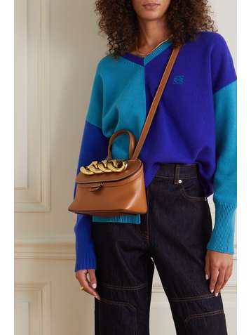 JW ANDERSON Chain Lid small leather shoulder bag