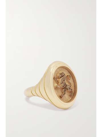 RETROUVAÍ Grandfather Fantasy 14-karat gold ring