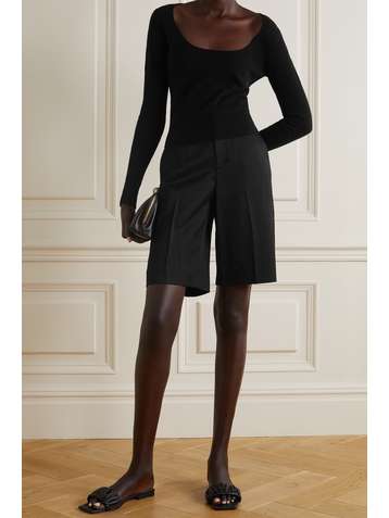VINCE Pull en cachemire brossé