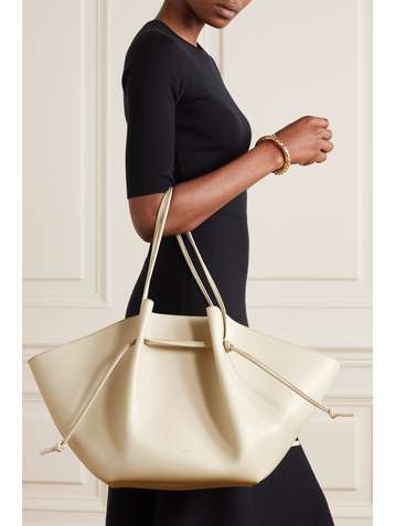 YUZEFI Mochi large leather tote