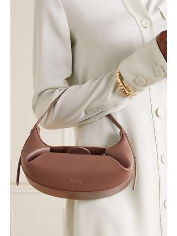YUZEFI Fortune Cookie mini leather tote