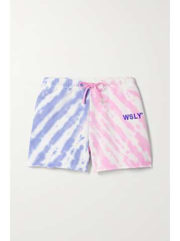 WSLY Short en jersey de coton biologique mélangé tie & dye The Ecosoft