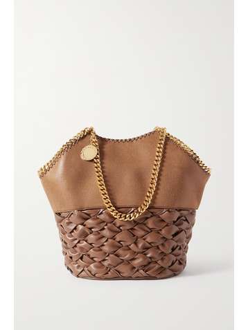 STELLA MCCARTNEY Sac à main en cuir végétarien tressé Falabella Medium - NET SUSTAIN