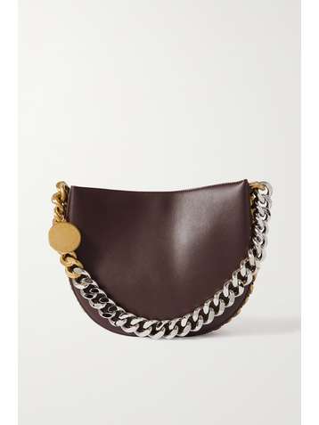 STELLA MCCARTNEY The Frayme medium vegetarian leather shoulder bag