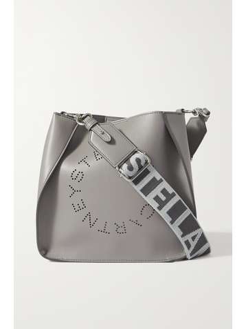 STELLA MCCARTNEY Perforated vegetarian leather shoulder bag