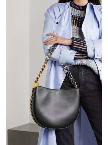 STELLA MCCARTNEY The Frayme medium vegetarian leather shoulder bag