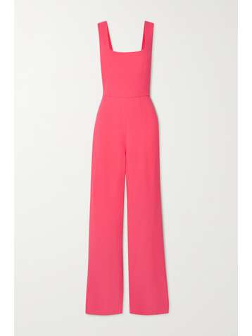 SALONI Jules crepe jumpsuit