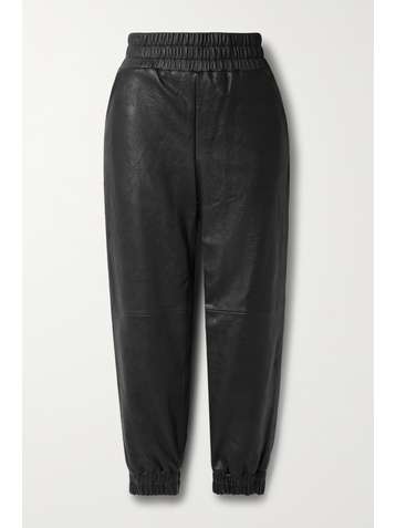 VERONICA BEARD Pantalon fuselé en cuir Wasia
