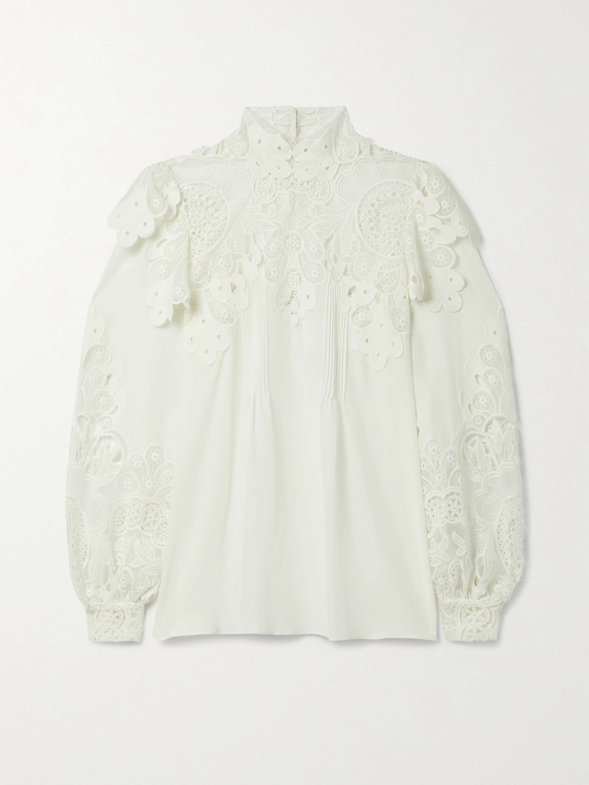 h and m high neck blouse