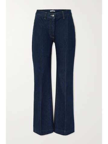 BELLA FREUD David organic high-rise wide-leg jeans
