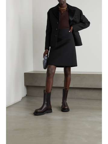 BOTTEGA VENETA Jupe en grain de poudre