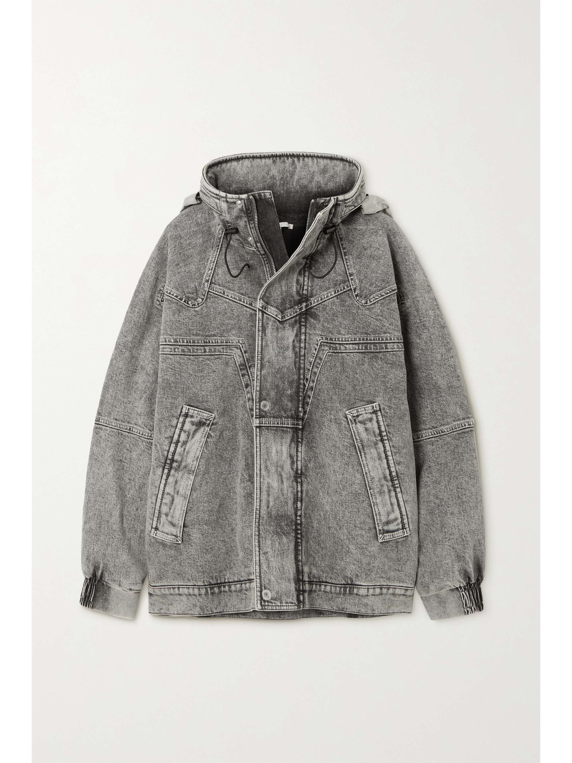 NET SUSTAIN Galaxy hooded organic denim 