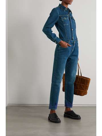 STELLA MCCARTNEY + NET SUSTAIN organic denim jumpsuit