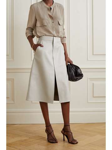 STELLA MCCARTNEY Silk crepe de chine blouse