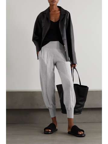 STELLA MCCARTNEY Wool track pants