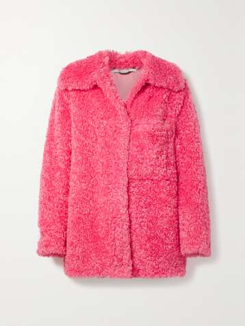 STELLA MCCARTNEY Kyla faux shearling coat