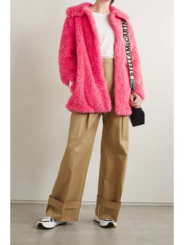 STELLA MCCARTNEY Kyla faux shearling coat