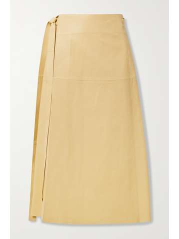PROENZA SCHOULER Leather wrap skirt