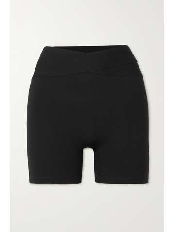 LE ORE Short stretch recyclé à découpe Corso