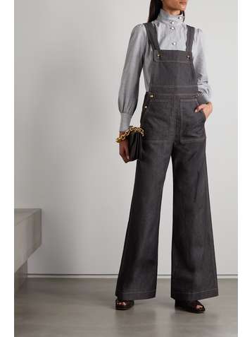 ANNA MASON Bay Latzhose aus Denim